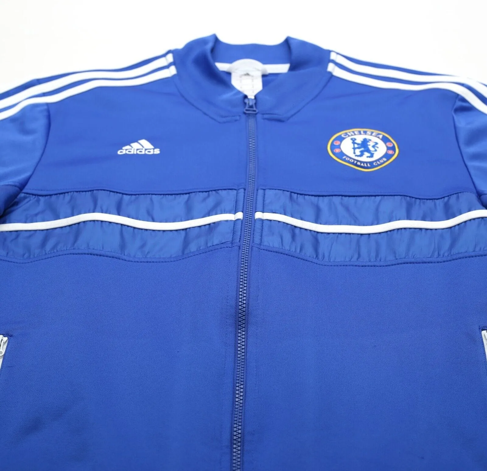 2013/14 Chelsea Vintage adidas Football Track Top Jacket (M)