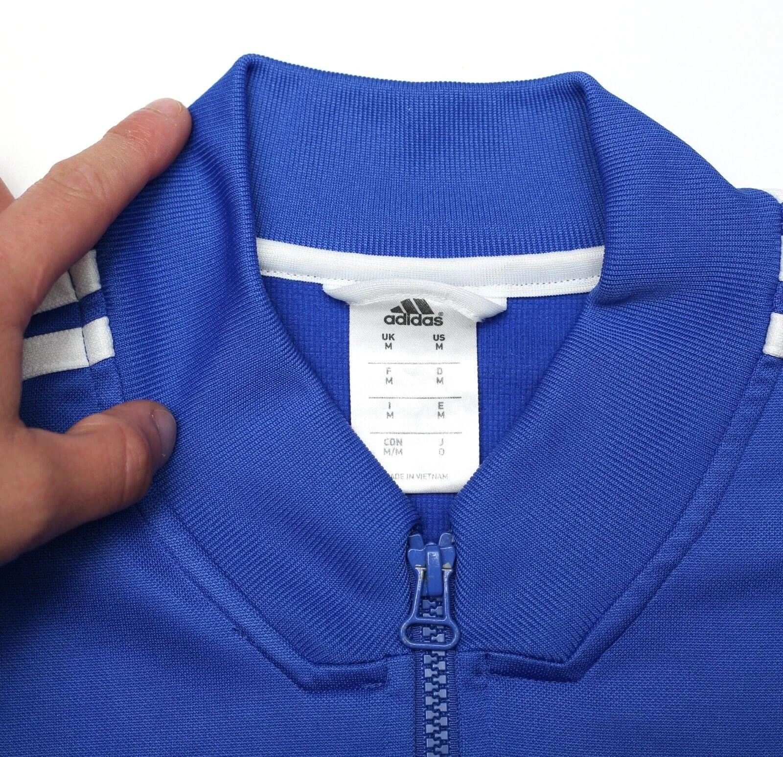 2013/14 Chelsea Vintage adidas Football Track Top Jacket (M)