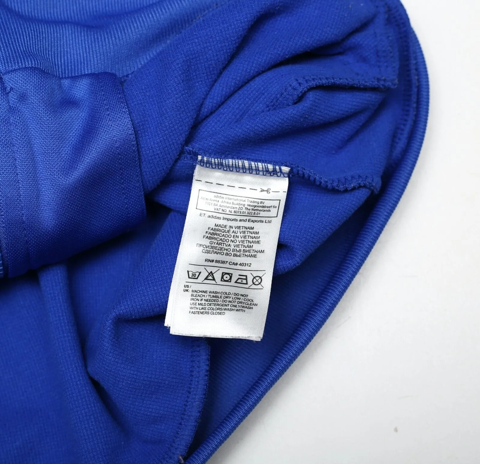 2013/14 Chelsea Vintage adidas Football Track Top Jacket (M)