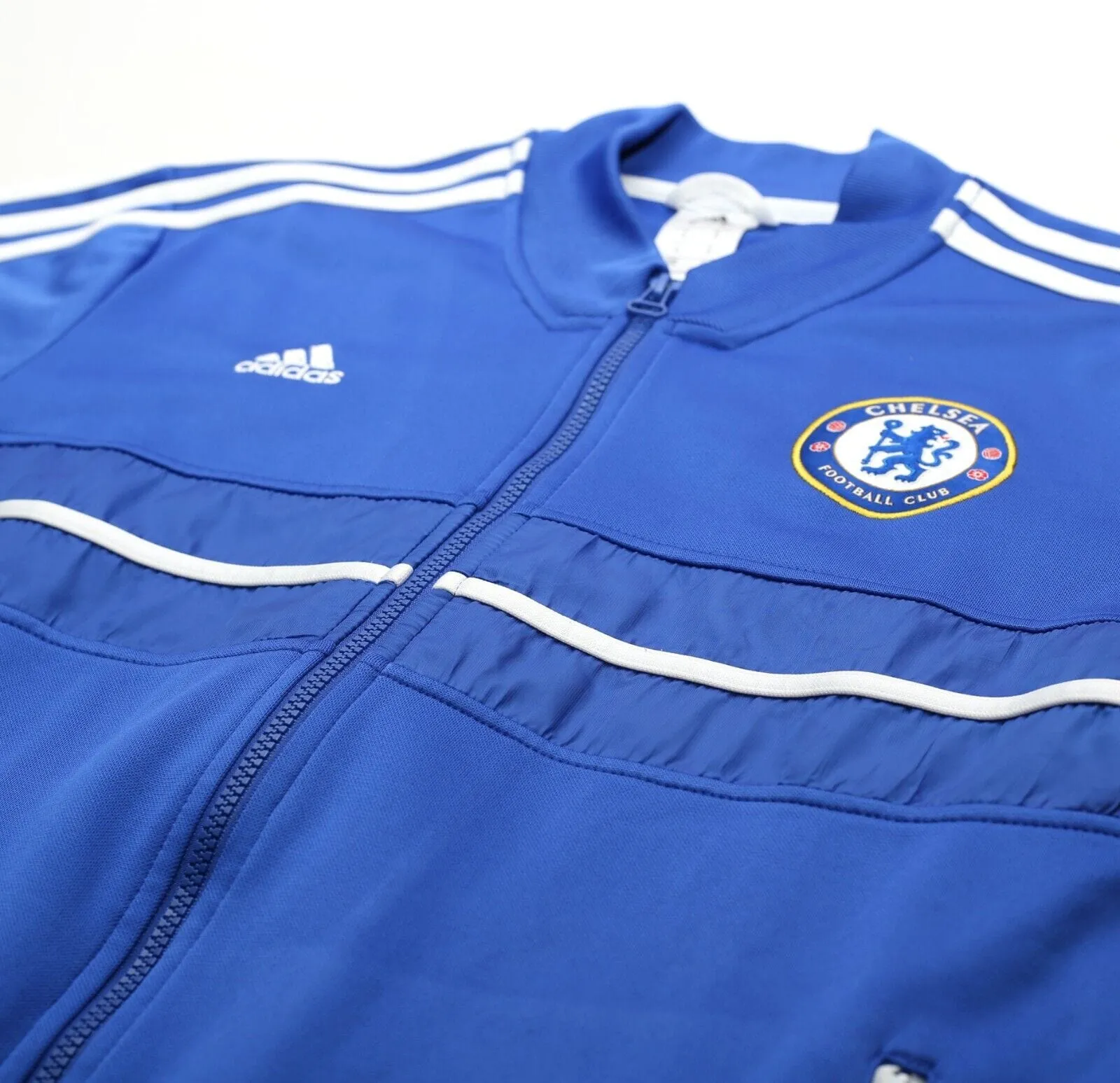 2013/14 Chelsea Vintage adidas Football Track Top Jacket (M)