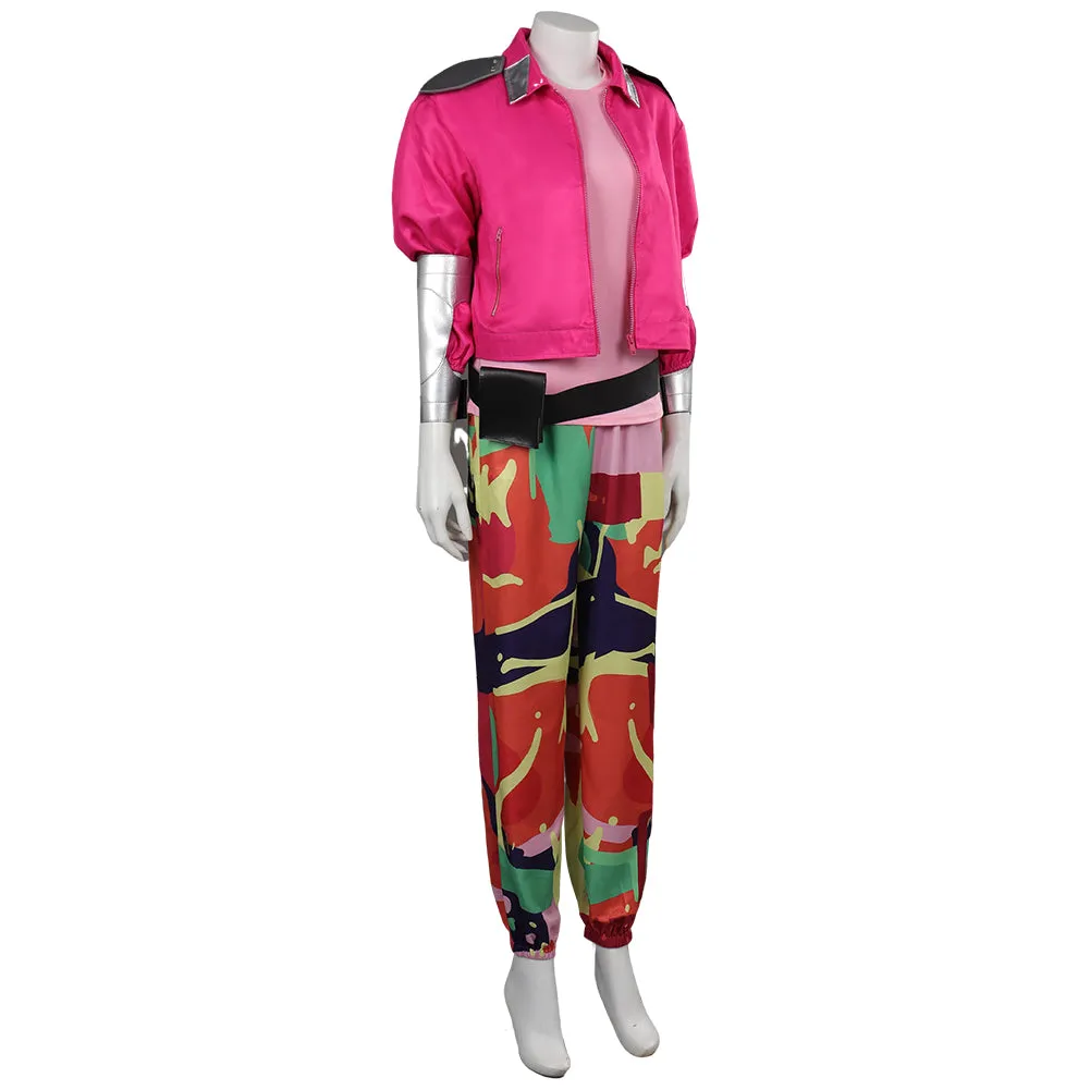 2023 Weird Doll Women Pink Punk Outfits Party Carnival Halloween Cosplay Costume