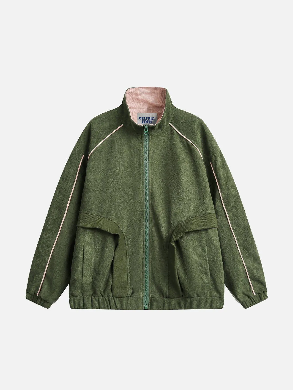 Aelfric Eden Line Patchwork Suede Jacket