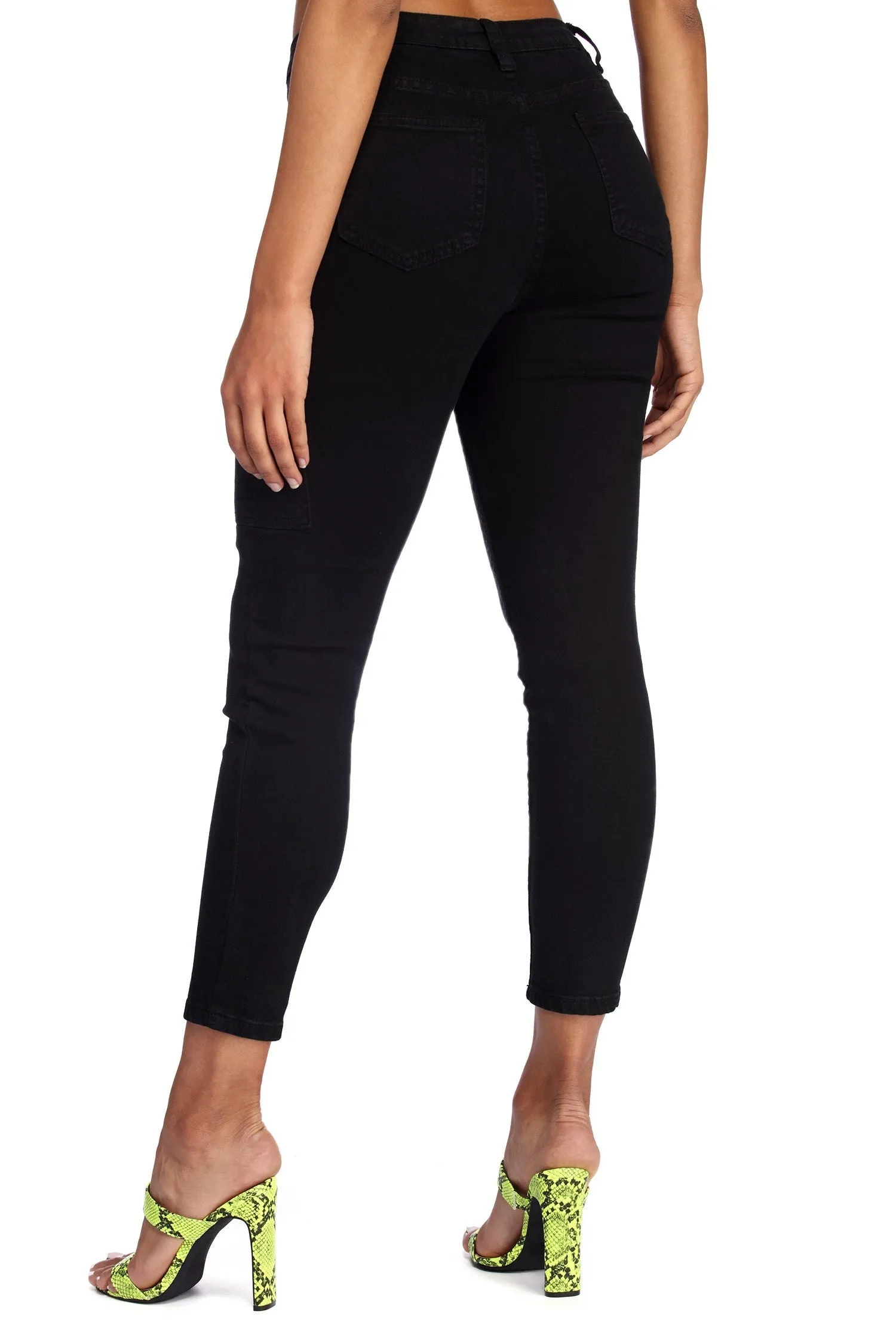 All In The Details Skinny Cargo Pants