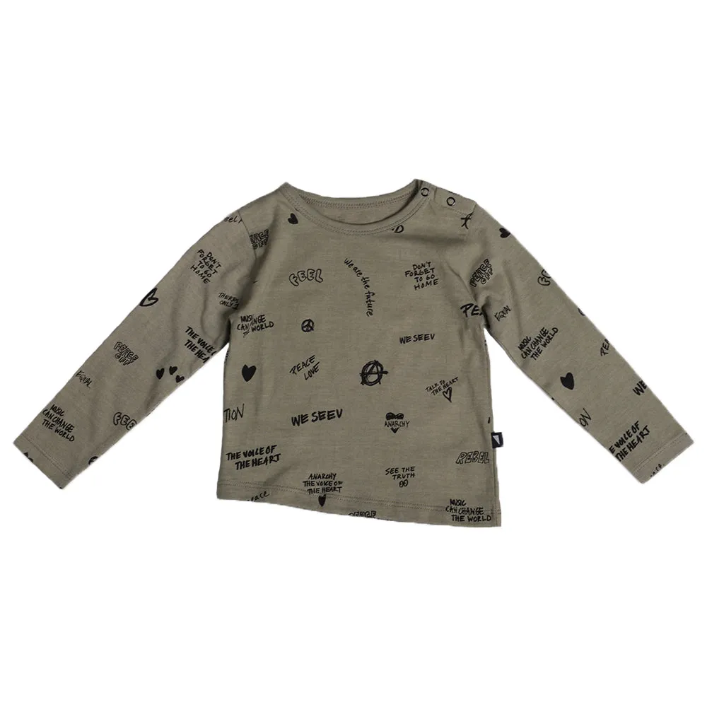 Anarkid Green Peace AOP LS Tee