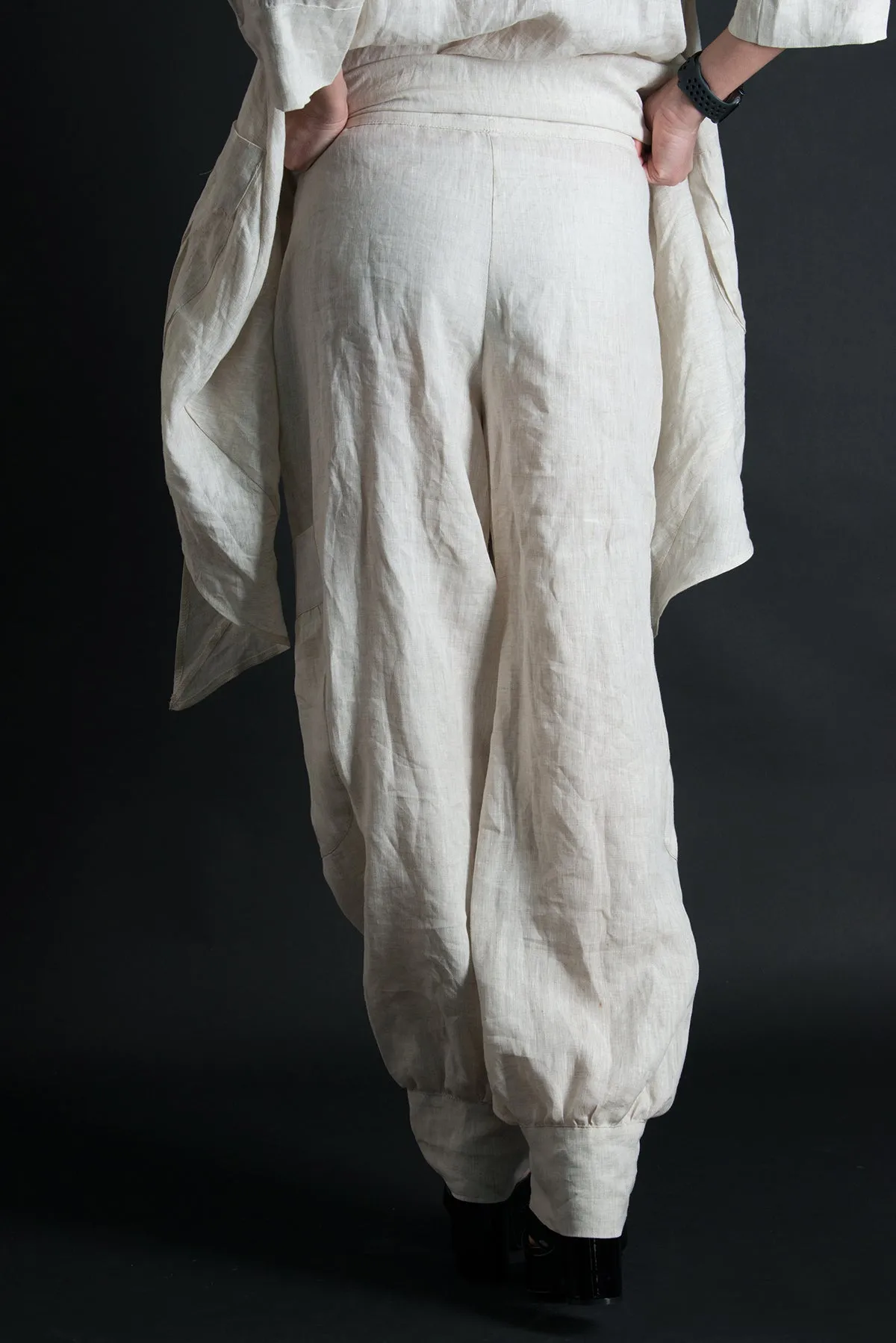 ANITA Linen Harem Loose Pants