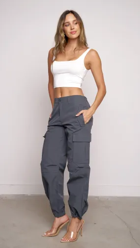 Aubri pants in gray