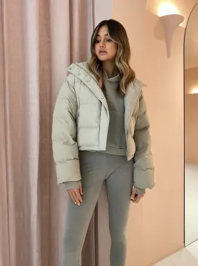 Camilla and Marc Norah Puffer in Stone