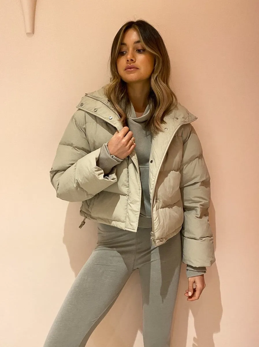 Camilla and Marc Norah Puffer in Stone