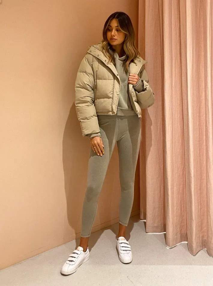 Camilla and Marc Norah Puffer in Stone