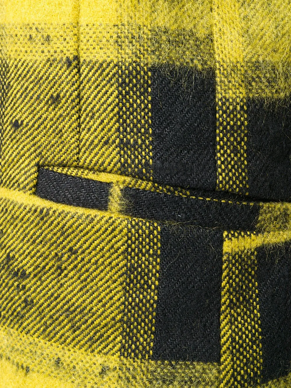 Checked Shirt Jacket Sulpher