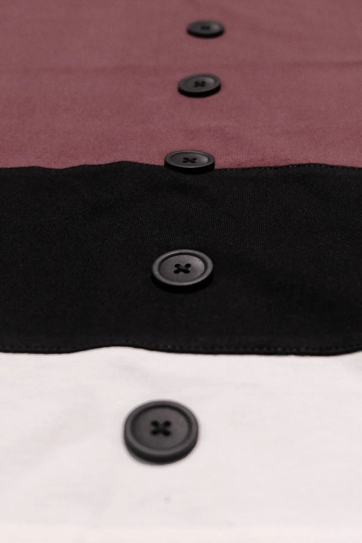 Cut & Sew Long T-Shirt (Plus Size) - P21- WT0015P