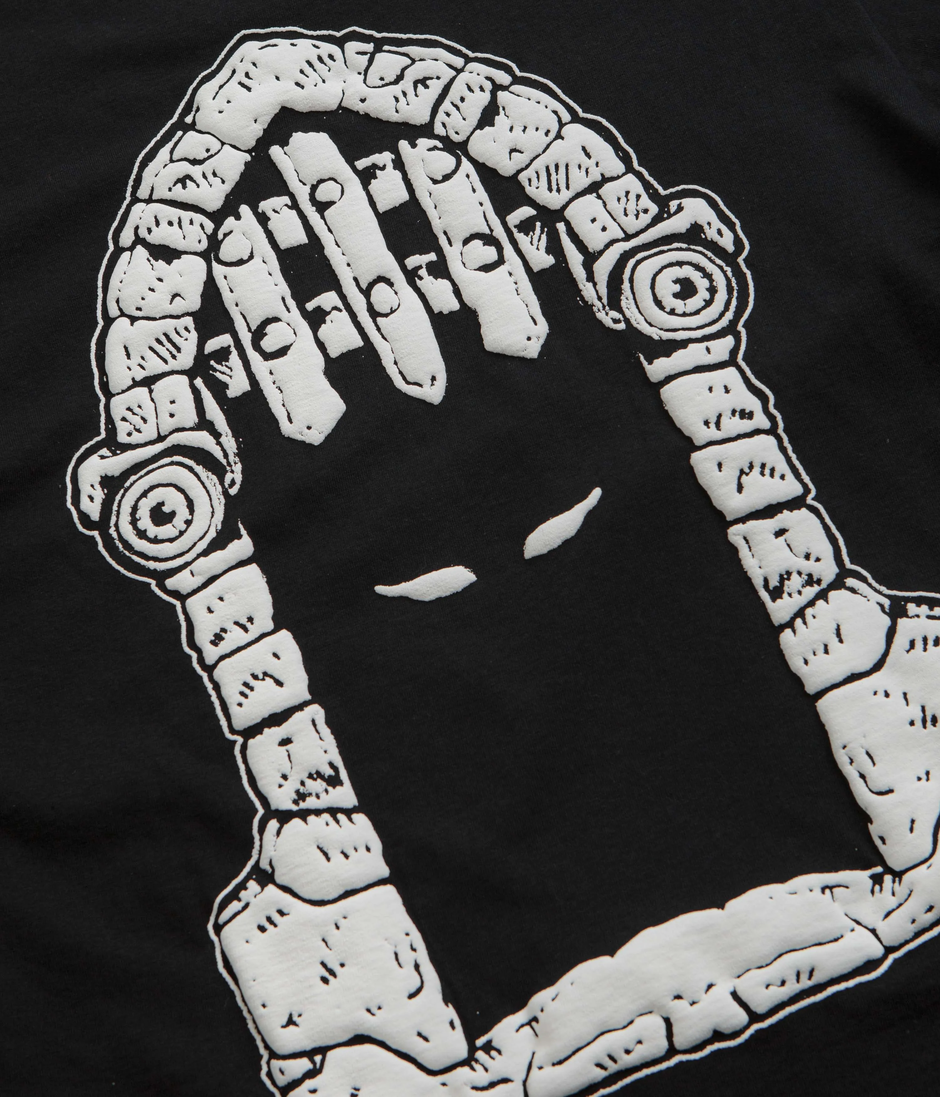 Dungeon Portcullis Logo Long Sleeve T-Shirt - Black