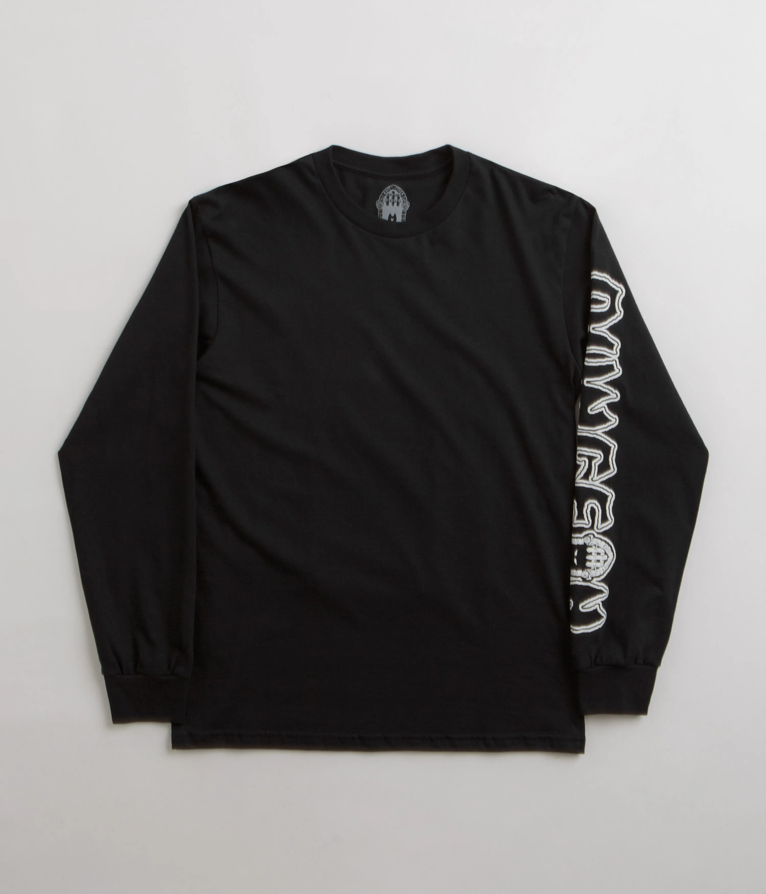 Dungeon Portcullis Logo Long Sleeve T-Shirt - Black
