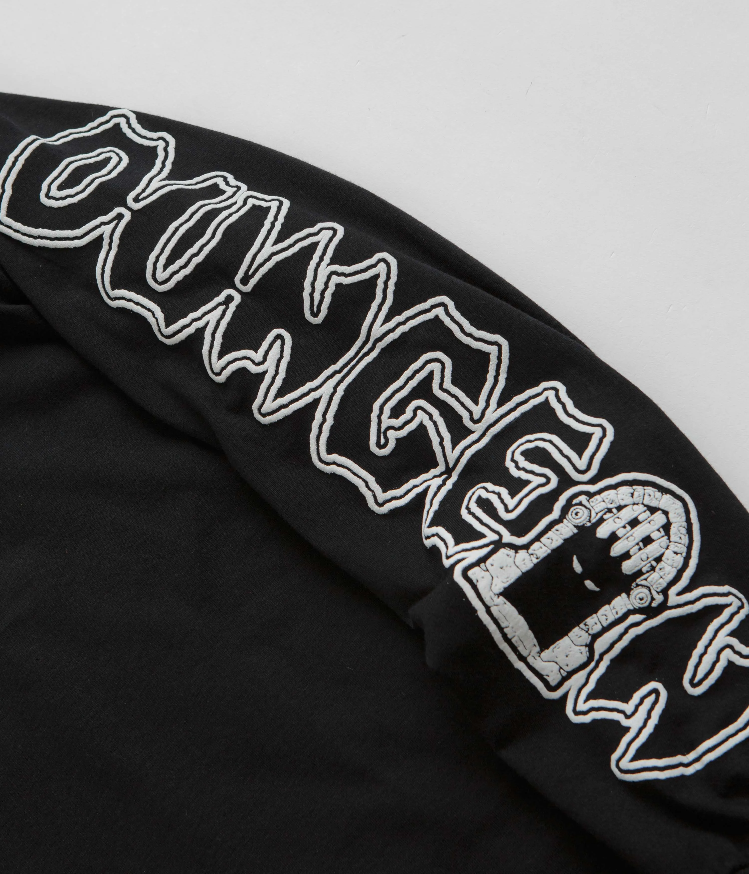 Dungeon Portcullis Logo Long Sleeve T-Shirt - Black