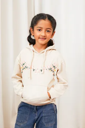 Embroidery Pullover Hoodie
