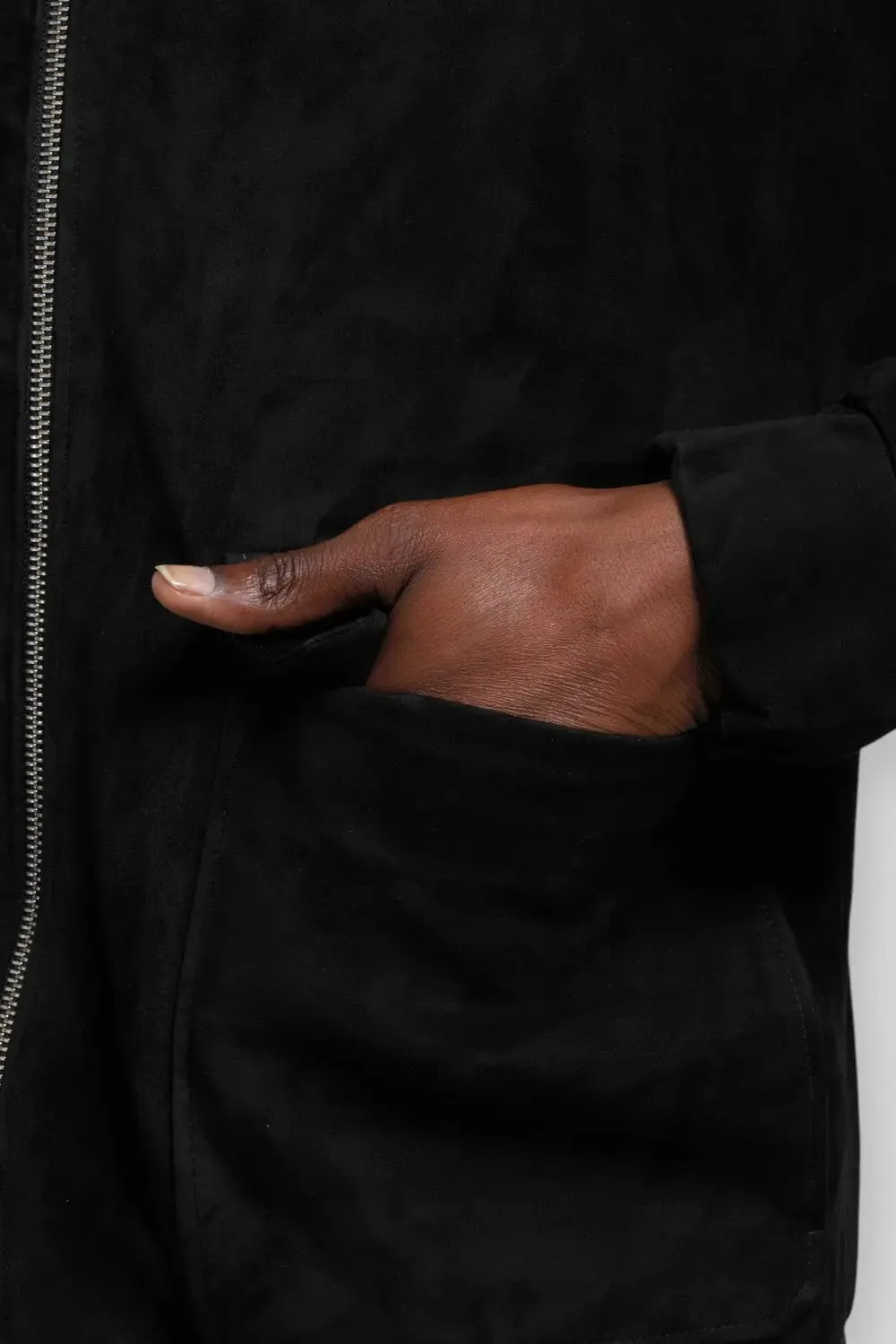 Enzo Suede Leather Jacket