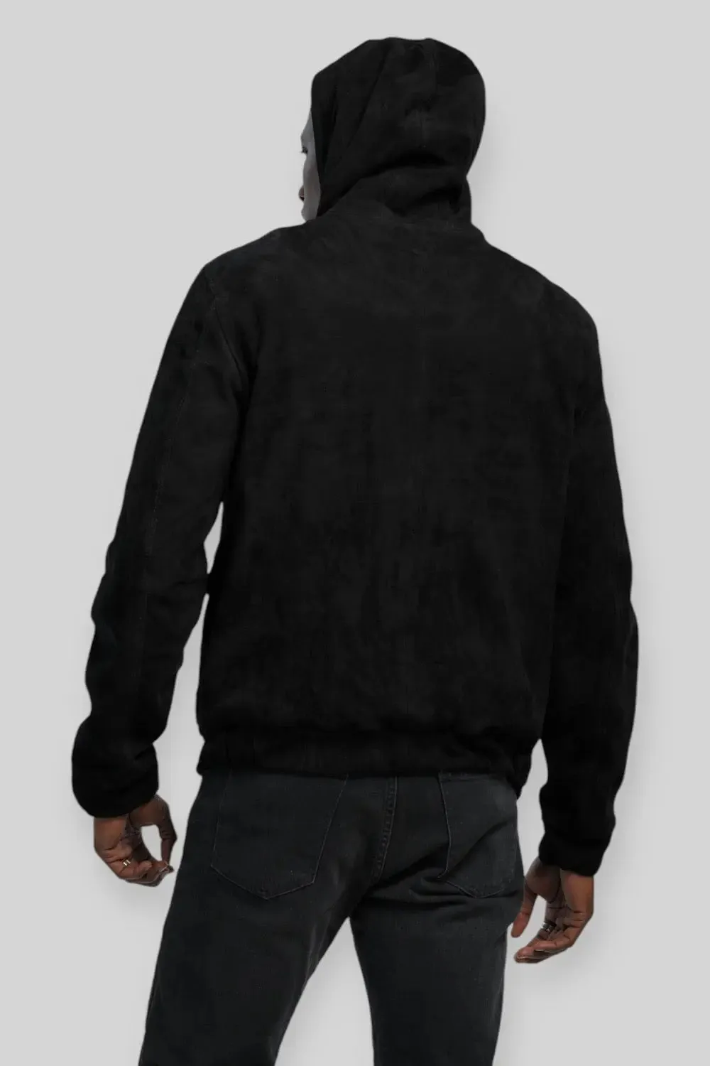 Enzo Suede Leather Jacket