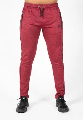 Gorilla Wear Wenden Track Pants - Burgundy Red