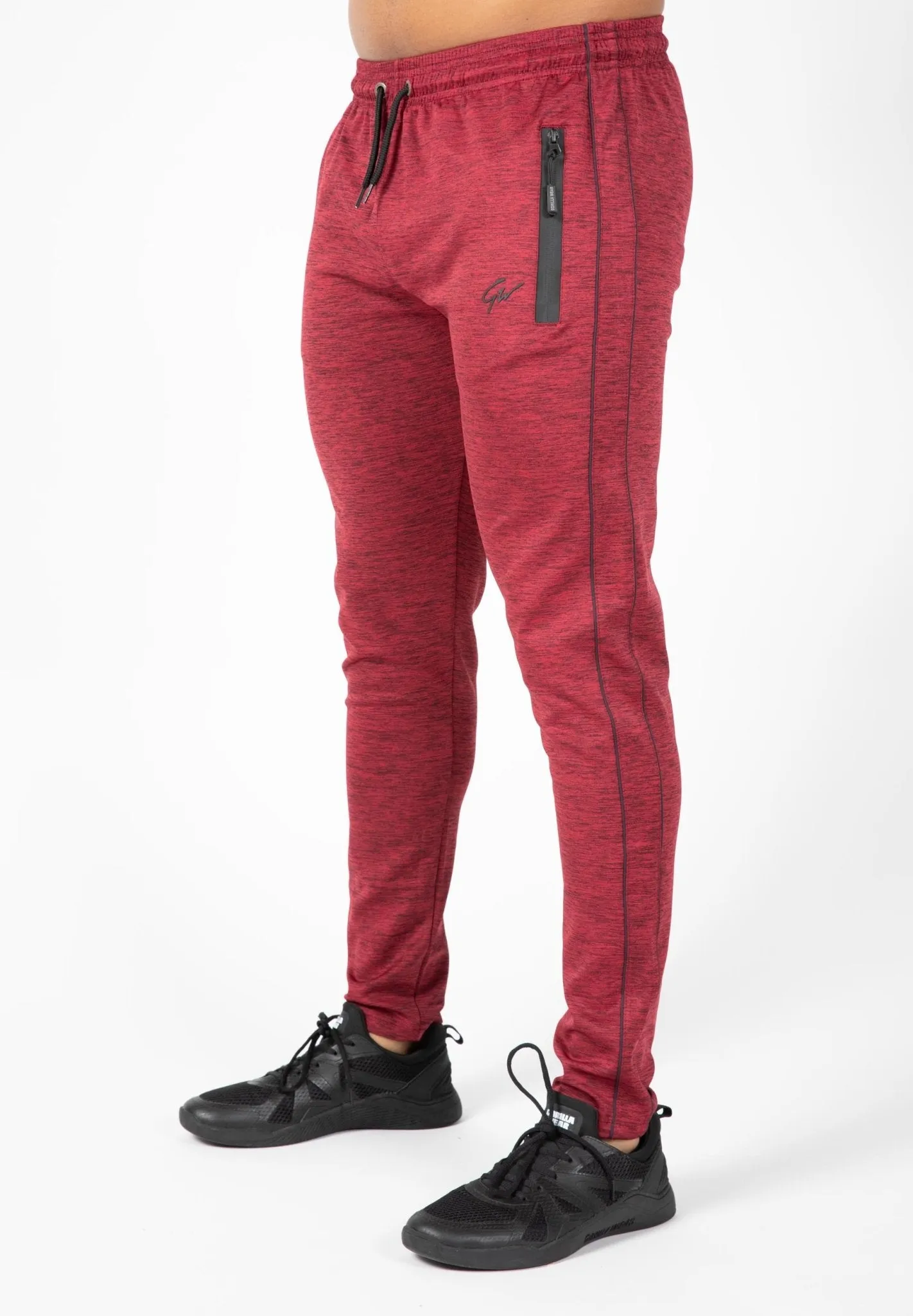 Gorilla Wear Wenden Track Pants - Burgundy Red