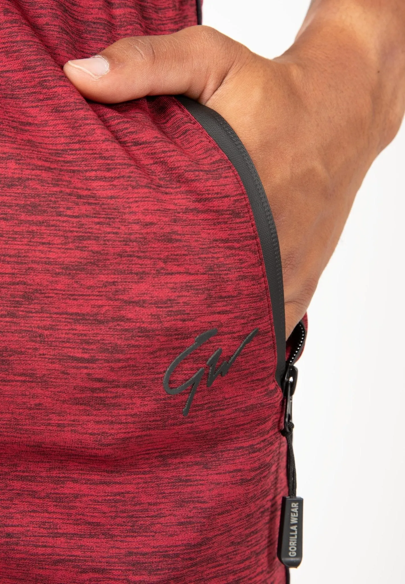 Gorilla Wear Wenden Track Pants - Burgundy Red