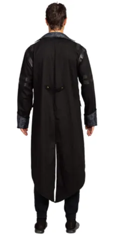 Gothic Steampunk Vintage Tailcoat Victorian Costume for Men Cosplay