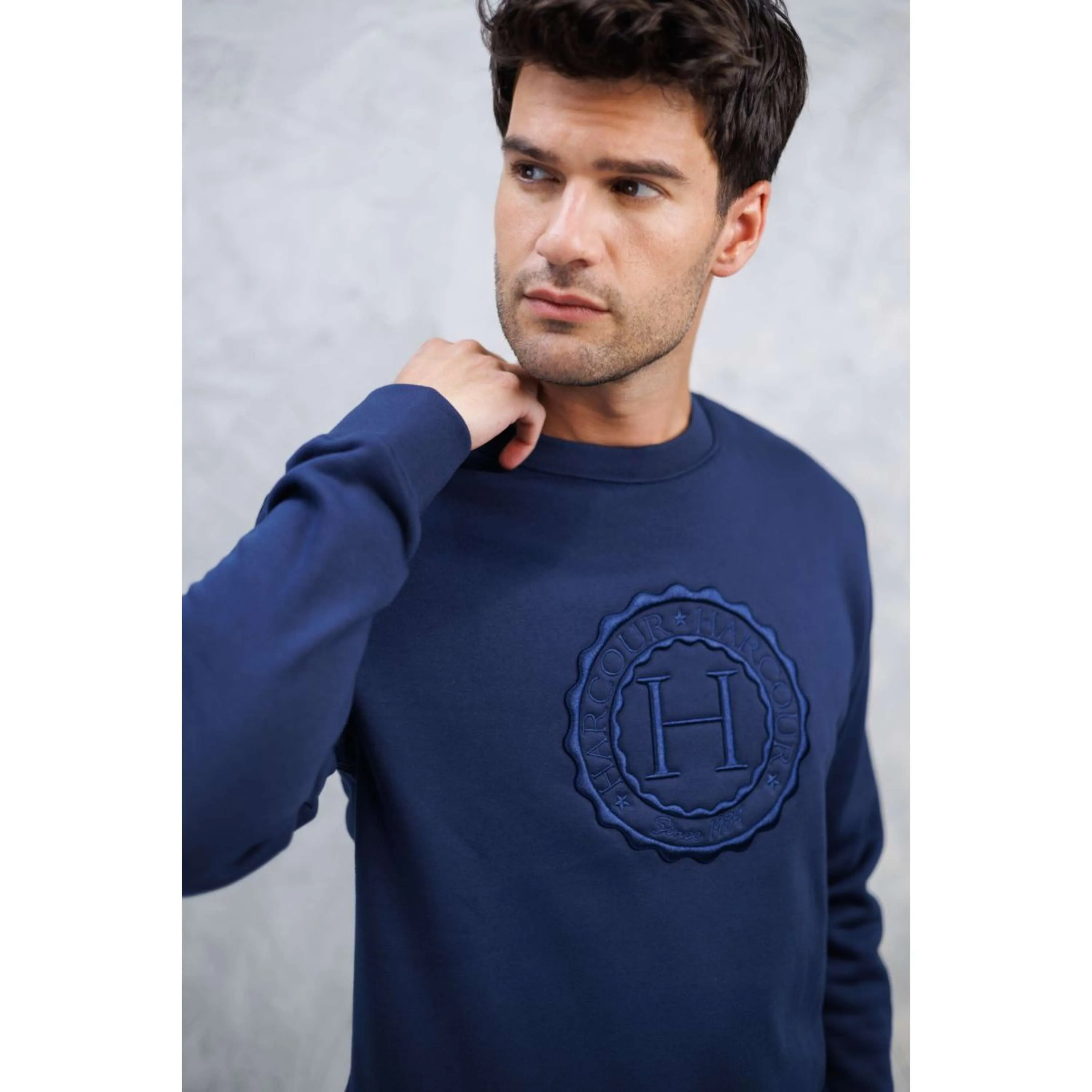 Harcour Pullover Sana Unisex Navy
