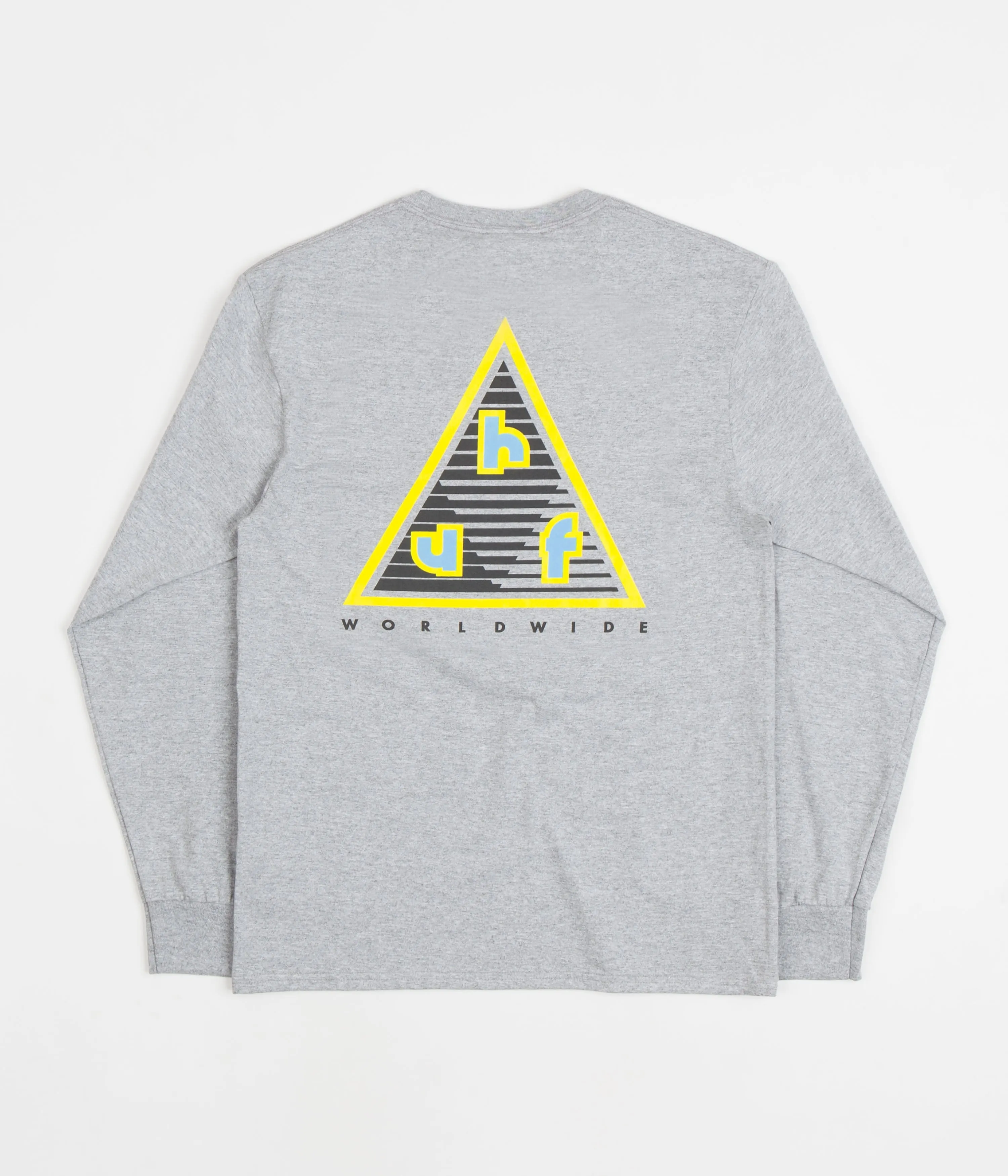 HUF High Adventure Long Sleeve T-Shirt - Athletic Grey