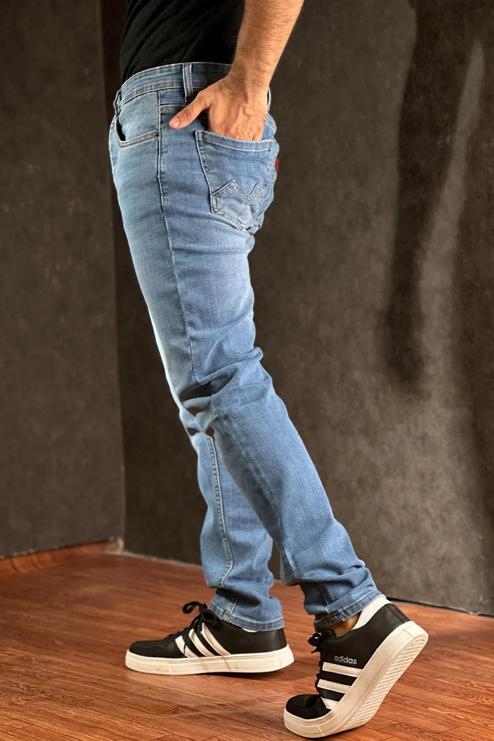 ITA SKy Blue Slim Fit Denim - 1124055