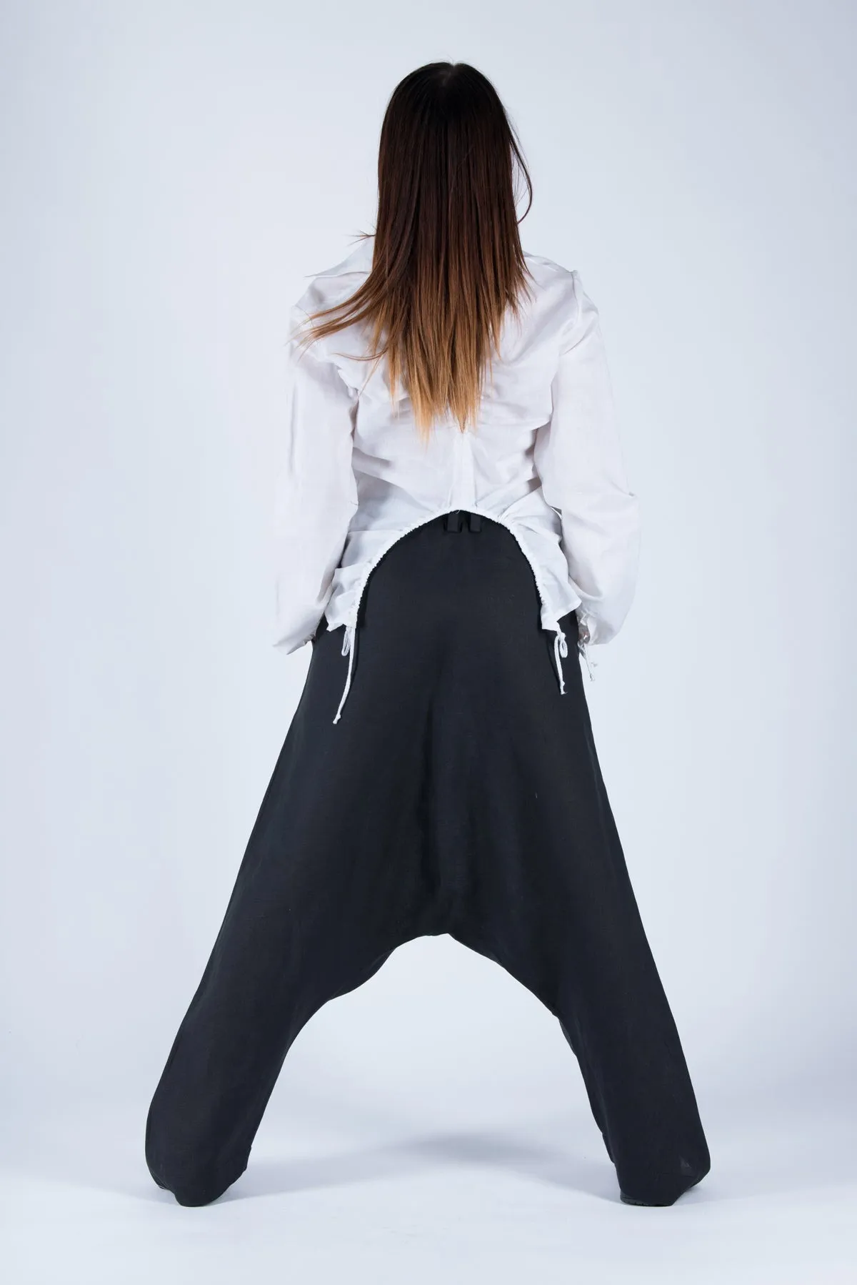 JOANNA Linen Harem Pants