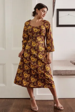 Mahashe Briana Midi Dress Sunflower