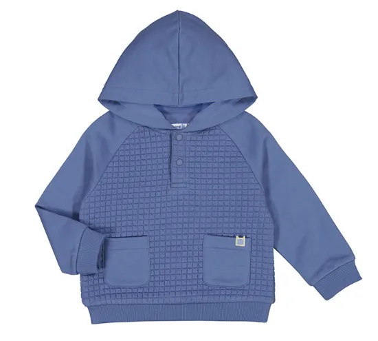 Mayora l-Textured Pullover Hoodie
