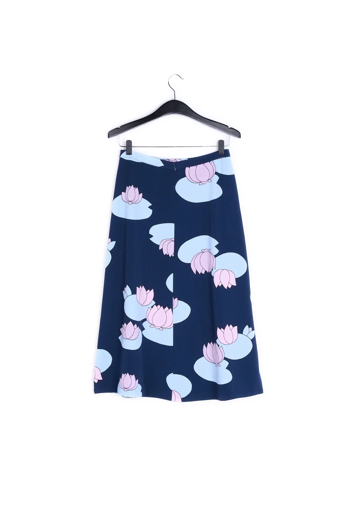 Midi flared skirt