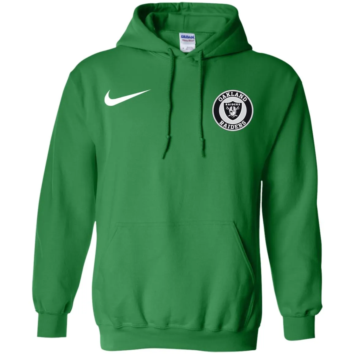Nike Oakland Raiders Nfl Football Men Pullover Hoodie