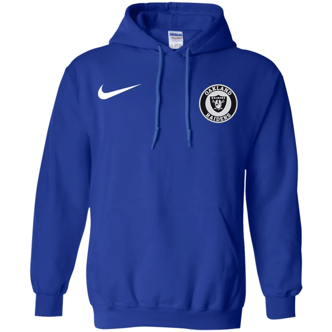 Nike Oakland Raiders Nfl Football Men Pullover Hoodie