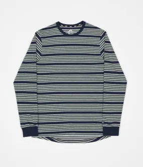 Nike SB Stripe Long Sleeve T-Shirt - Obsidian / Obsidian