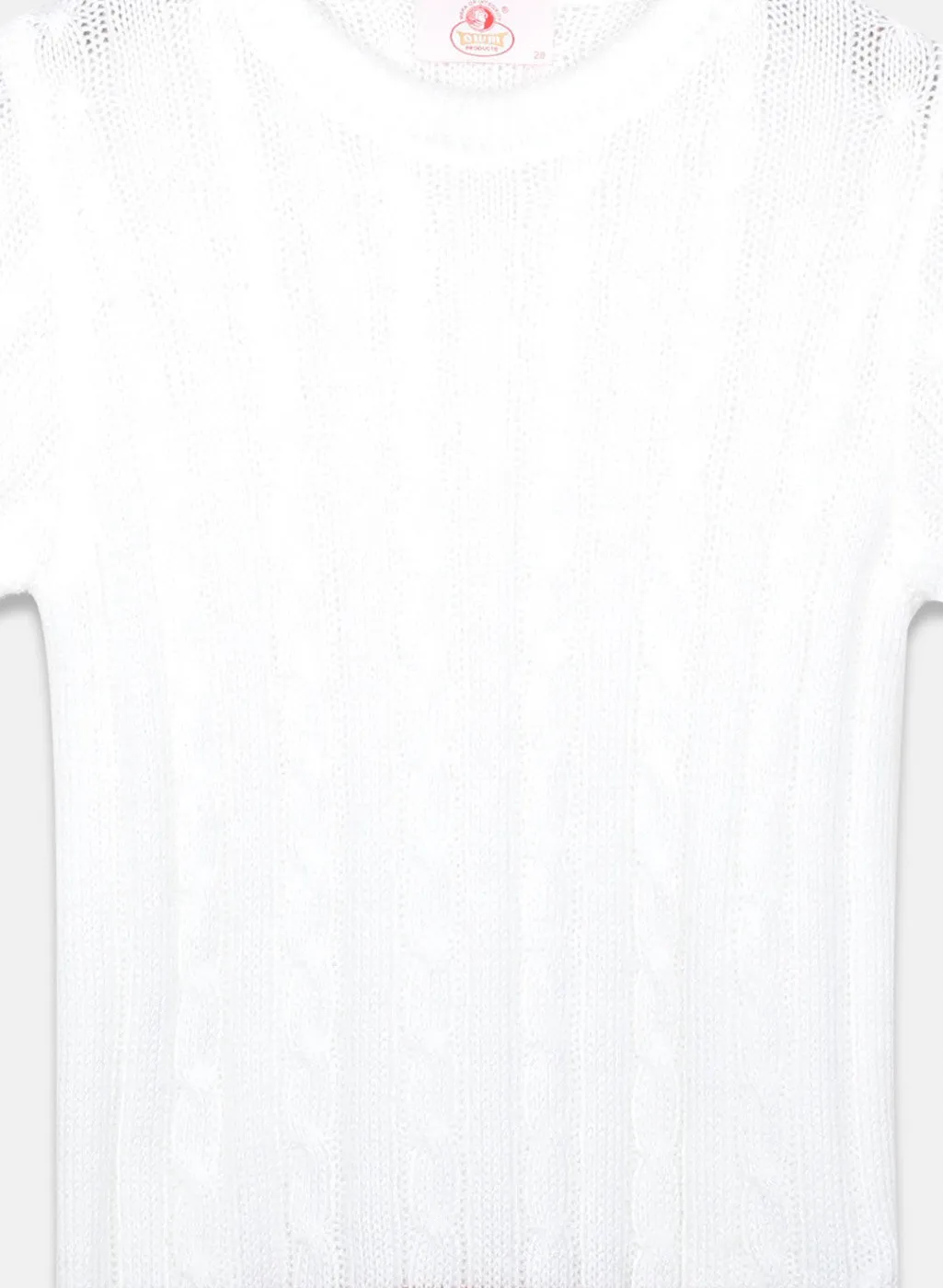 Oswal White Boys Pullover
