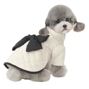 Pet Clothes Cotton Coat Warm with Velvet Cat Clothes
