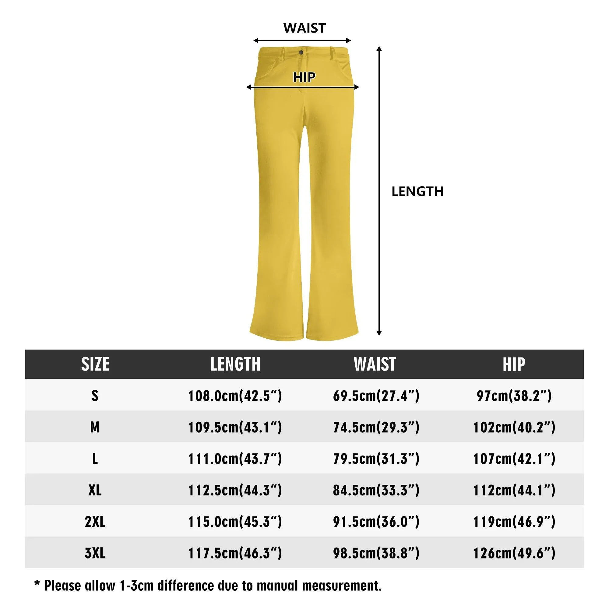 Pinsa Yellow Flared Pants