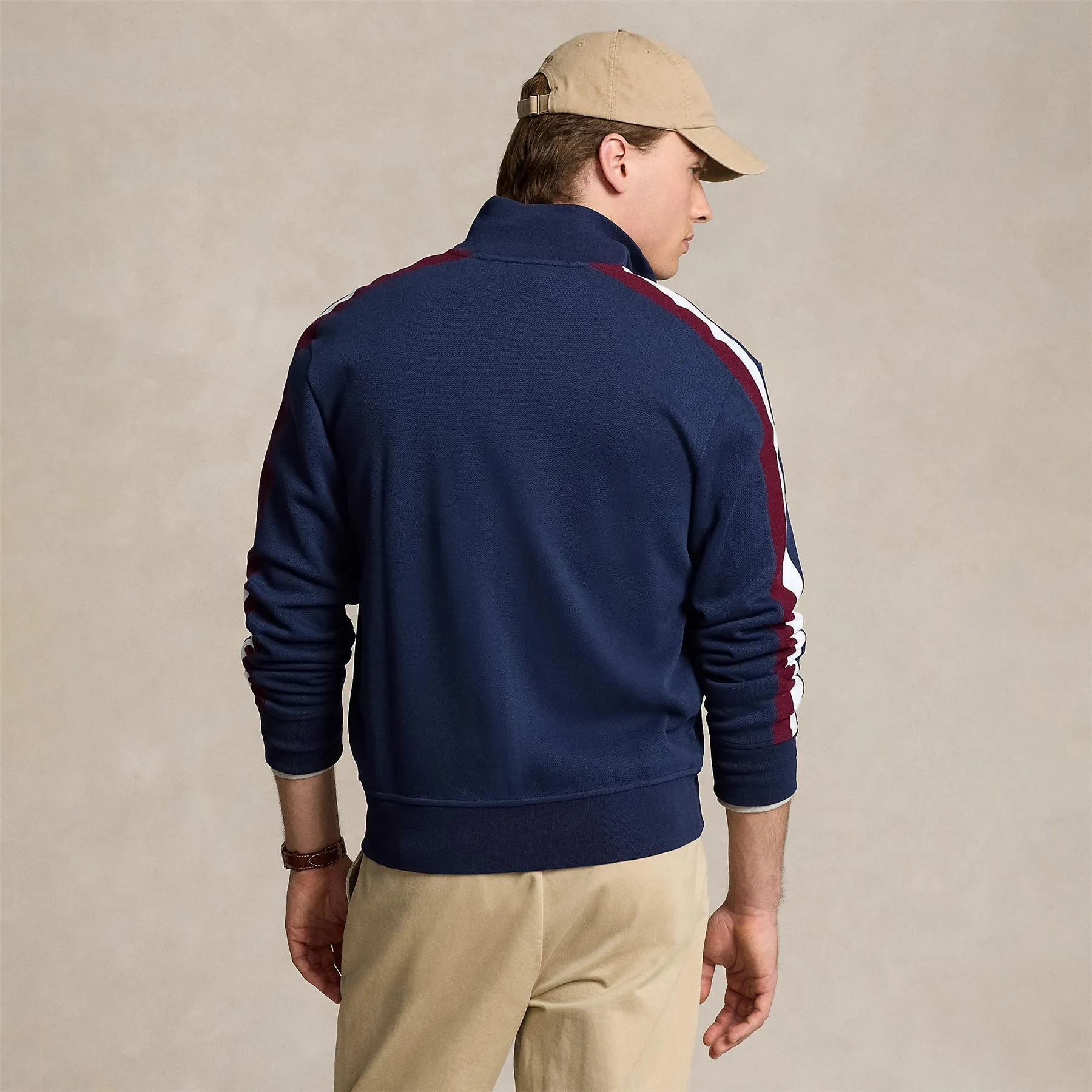 Polo Golf Full Zip Track Jacket Cruise Navy - AW24