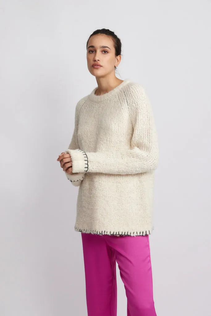 Pullover, Ivory
