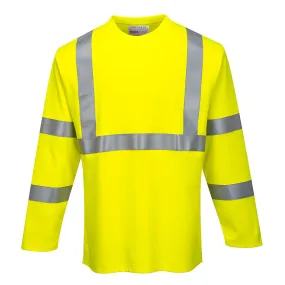 PW FR96 - FR Hi-Vis Long Sleeve T-Shirt