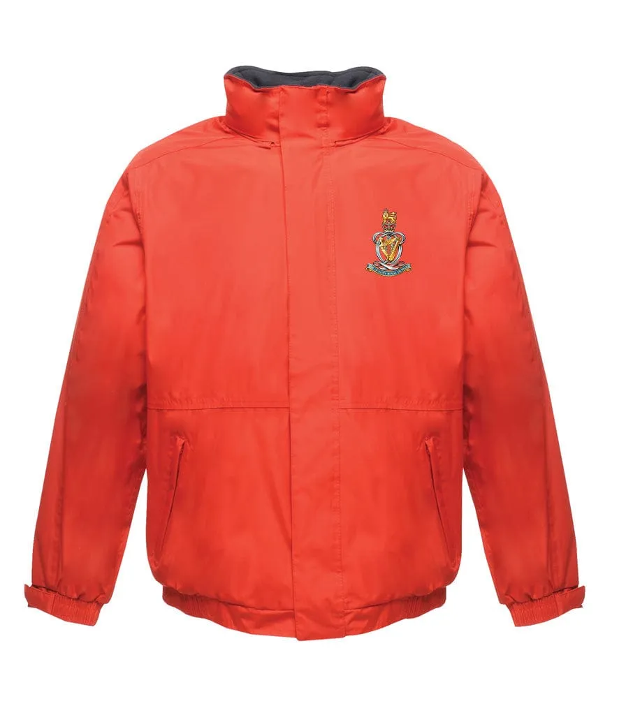 Queen's Royal Hussars Embroidered Regatta Waterproof Insulated Jacket