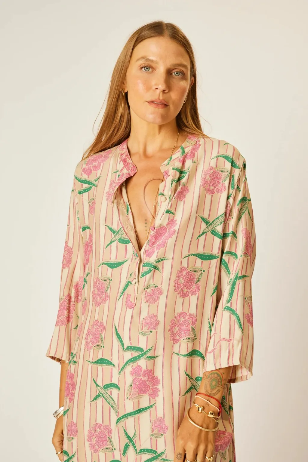 Silk Print Isobel Dress