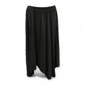 Skirt Midi By Amadi In Black, Size: L