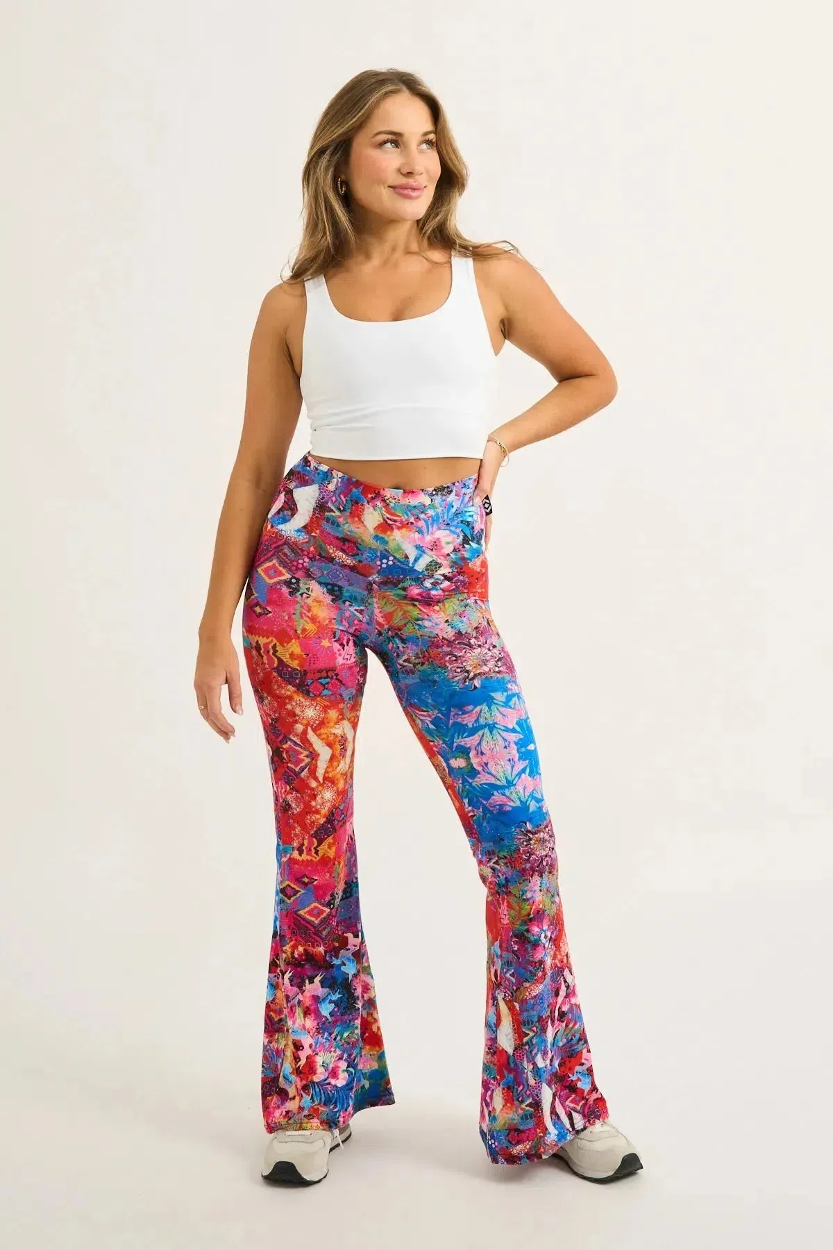 Soft To Touch High Waisted Bells - Believe The Hype