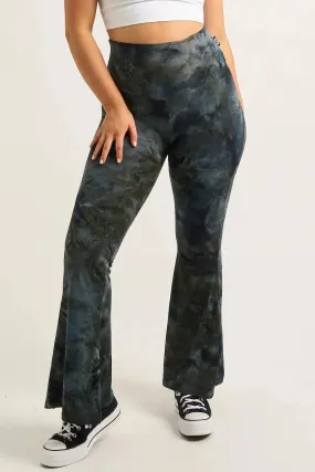 Soft To Touch High Waisted Bells - Dark And Moody