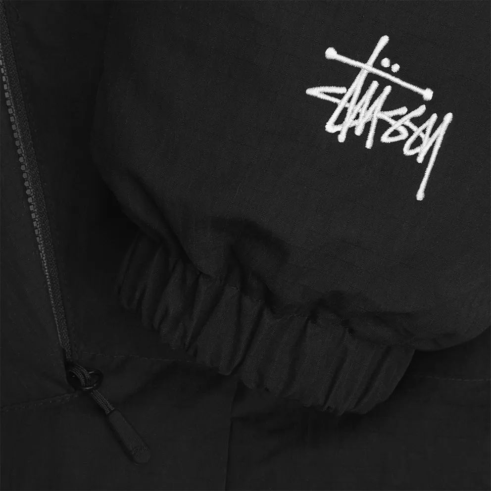 STÜSSY RIPSTOP DOWN PUFFER JACKET // BLACK