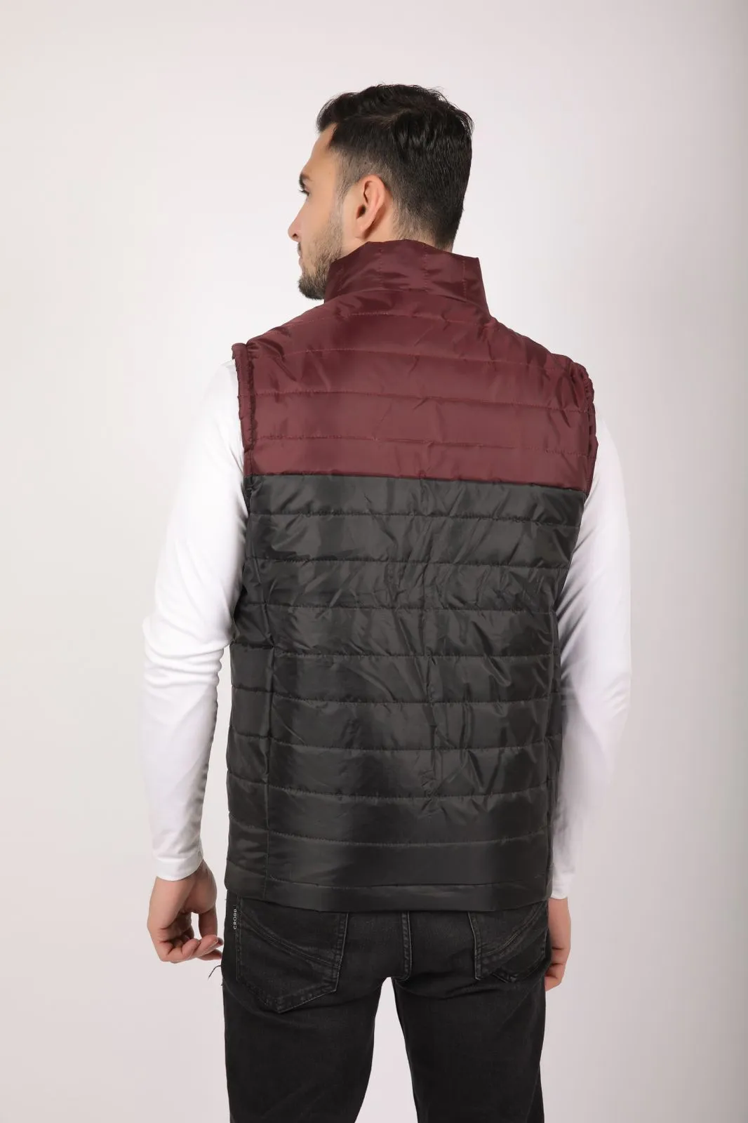 UA Half Sleeves Jacket - MEHROON