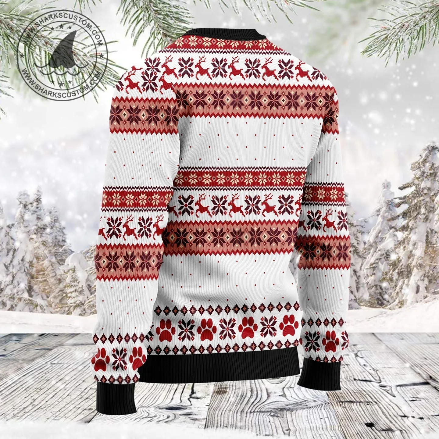 Ugly Christmas Sweater JulesRoche All-Over-Print Funny Jumper