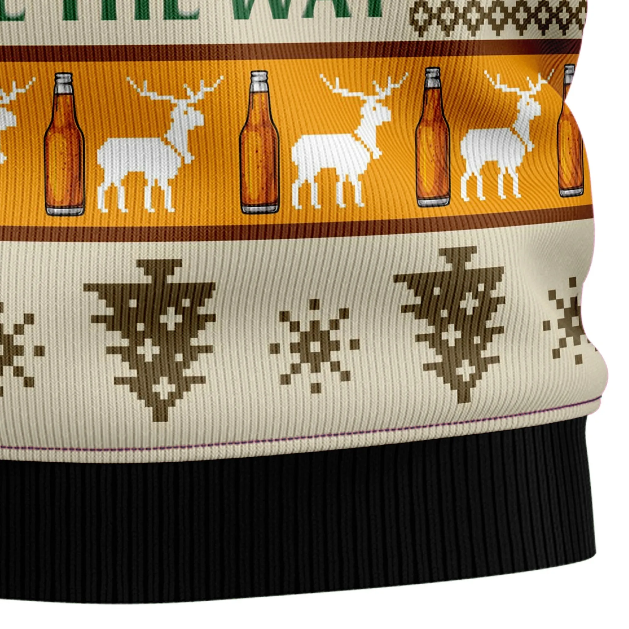 Ugly Christmas Sweater JulesRoche Festive Design Pullover